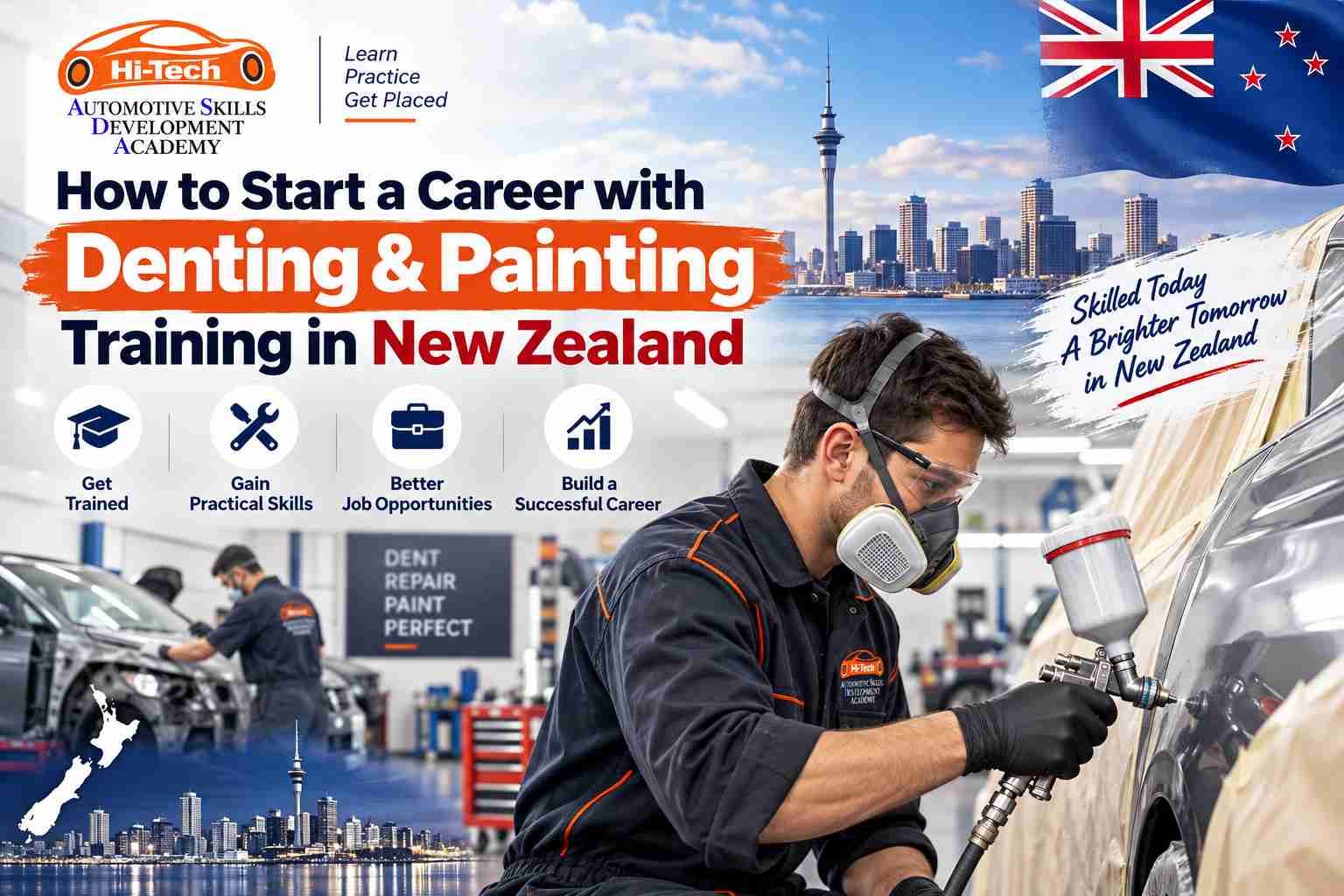 How to Start a Career with Denting & Painting Training in New Zealand